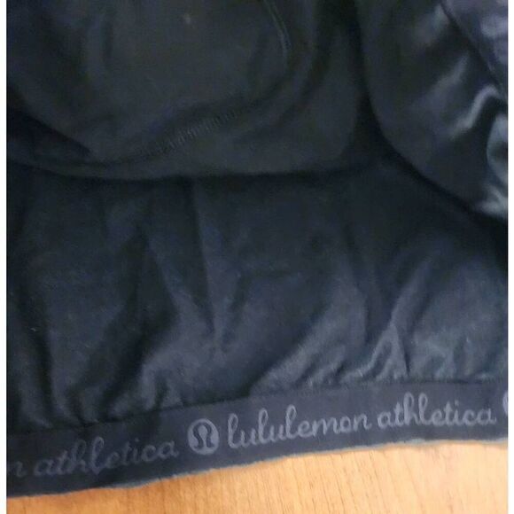 Lululemon Women's After All Pullover Size 8 Heathered Grey Ruched Neck - Picture 7 of 9